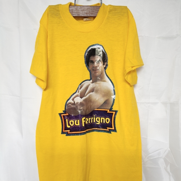 🔥🔥Vintage 1979 Youth Lou Ferrigno (the hulk) muscle 💪 T-shirt - Picture 2 of 4